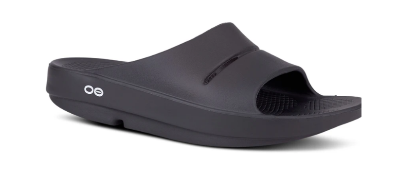 Oofos OOahh Slide | Matte Black