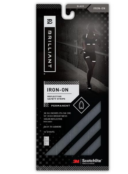 Reflective Safety Iron-Ons
