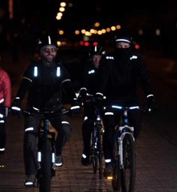 Reflective Safety Iron-Ons