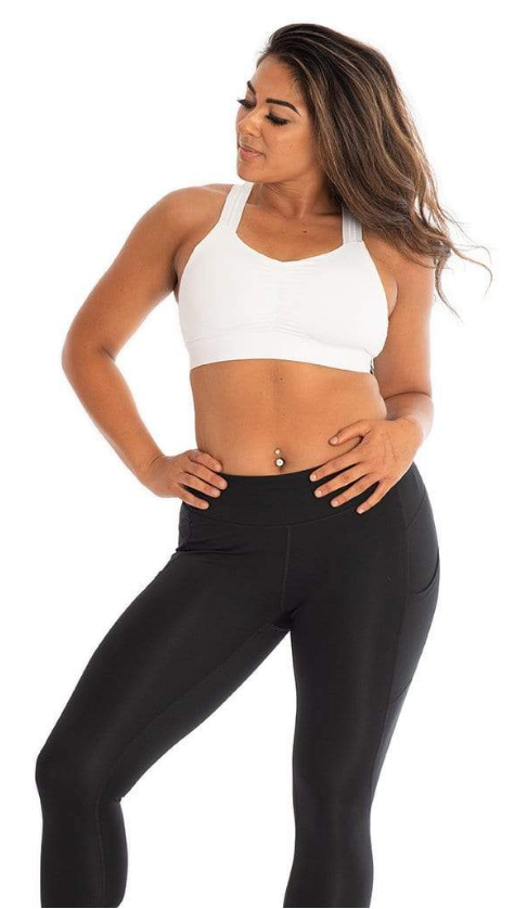 Y-Back Bra | No Headlights White