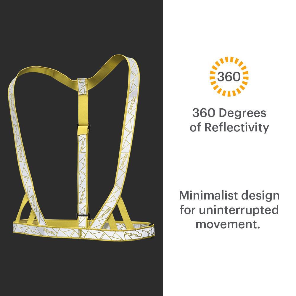 Vibe Reflective Run Vest | Cornflower Blue