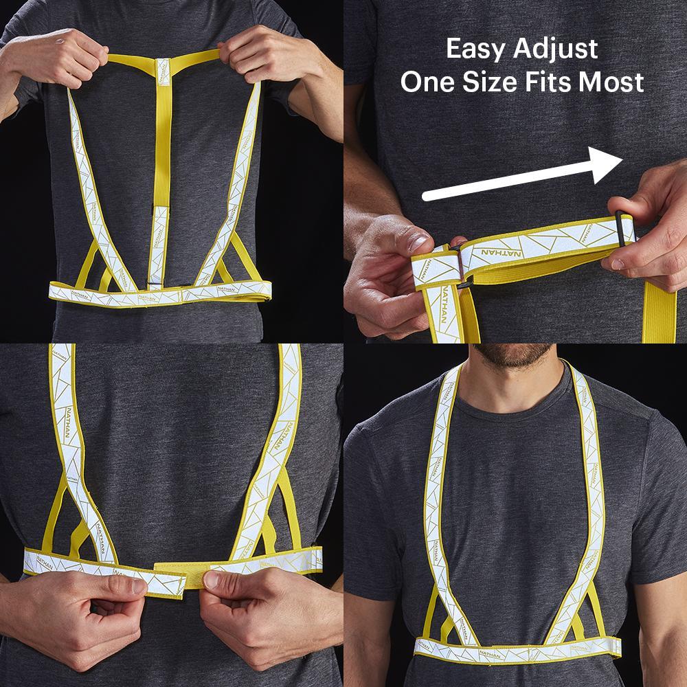 Vibe Reflective Run Vest | Cornflower Blue