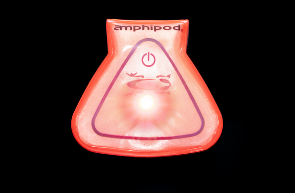 LED Flashing Reflector | Orange Triangle
