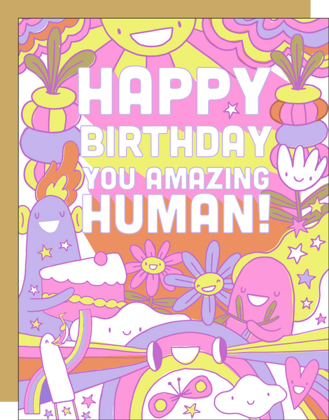 Birthday Card | You Amazing Human