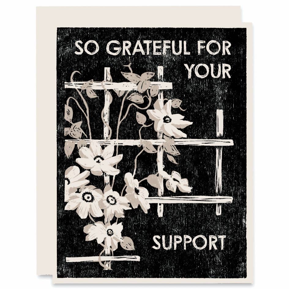 Thank-You Card | So Grateful For Your Support