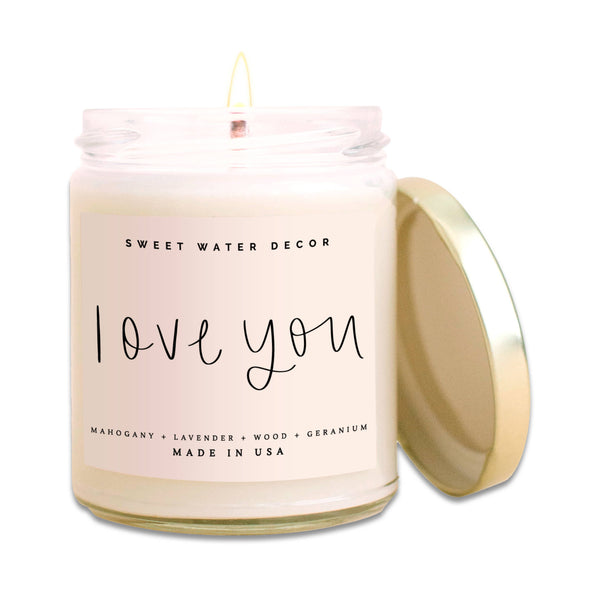 Clear Jar Candle | Love You