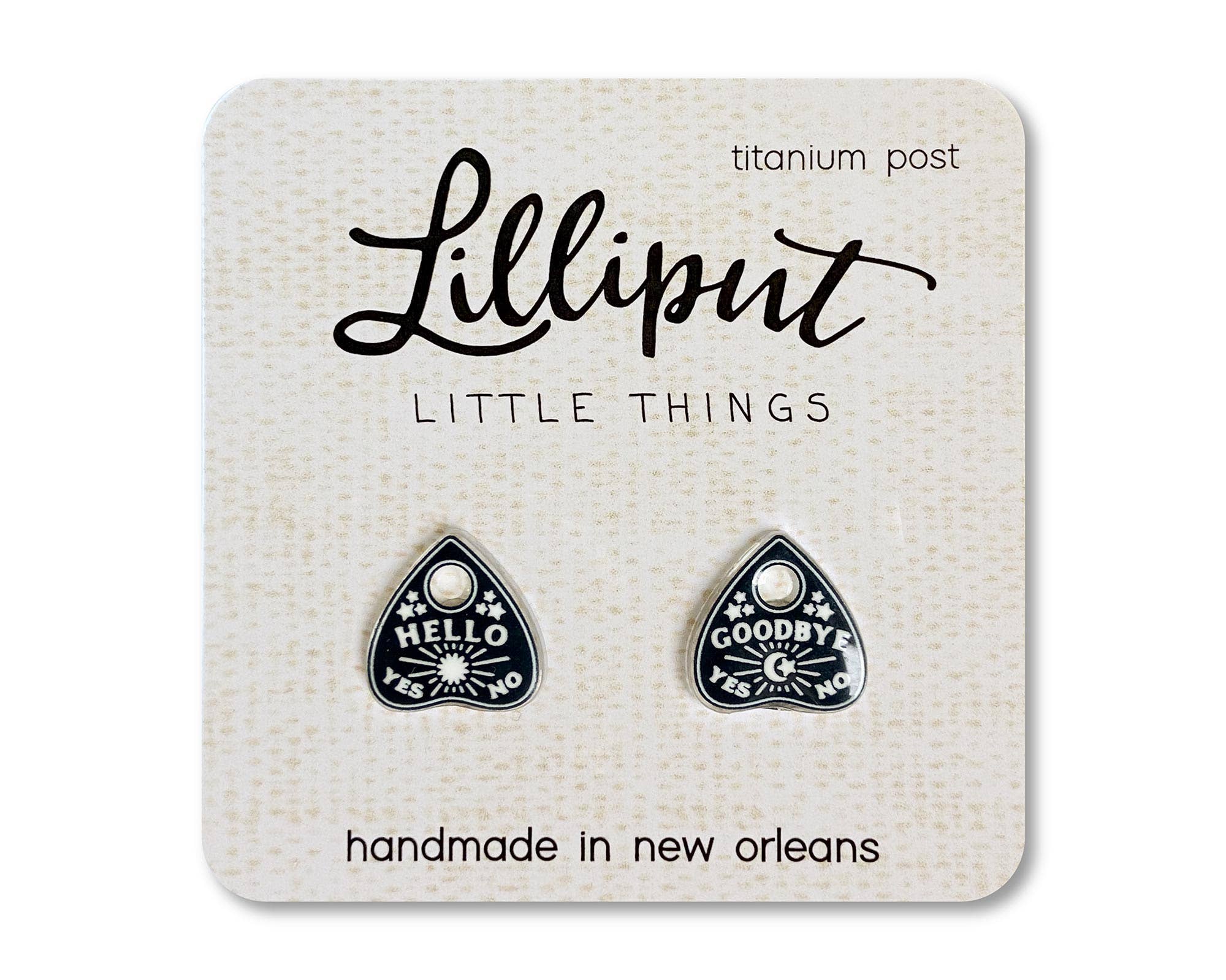 Ouija Board Earrings