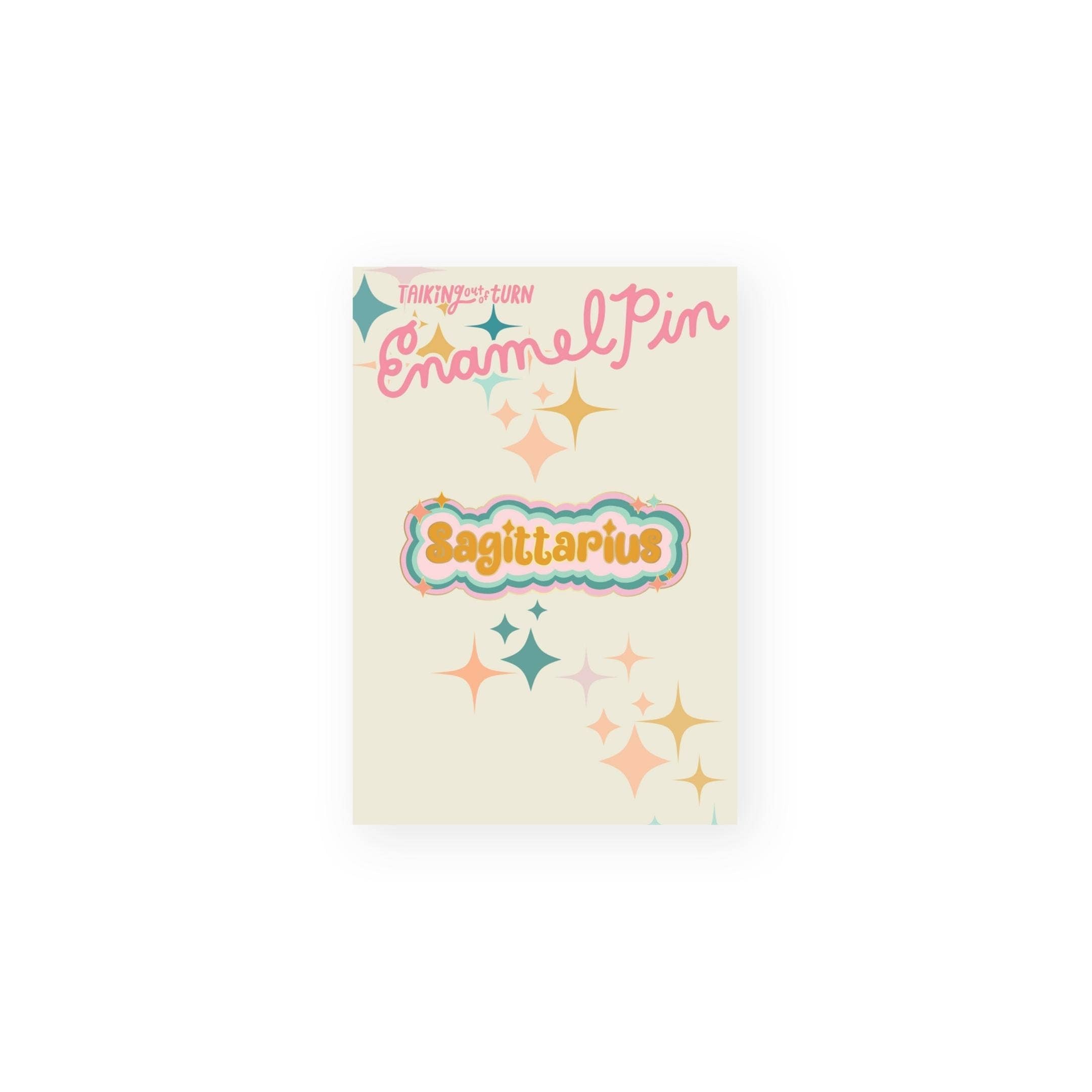 Zodiac Enamel Pin | Sagittarius