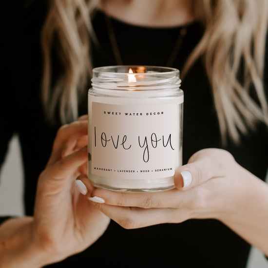 Clear Jar Candle | Love You