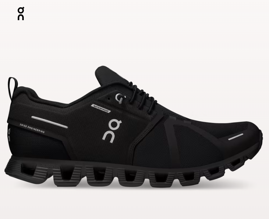 Men's Cloud Waterproof | All Black