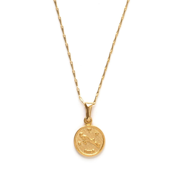 Tiny Zodiac Medallion Aries