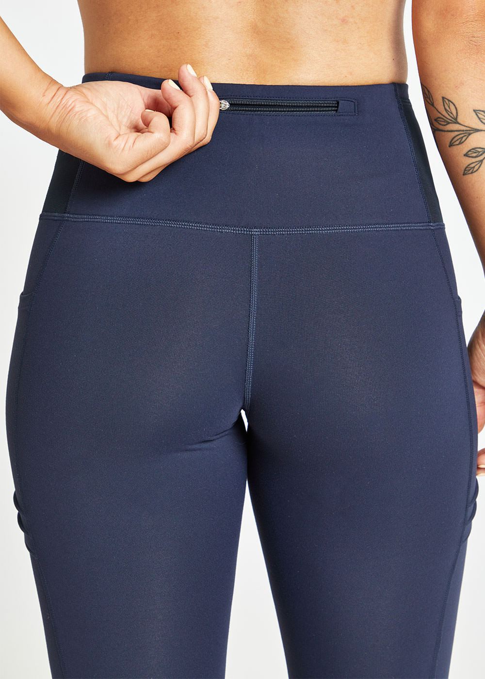 Pocket Jogger Tights | Ink Blue