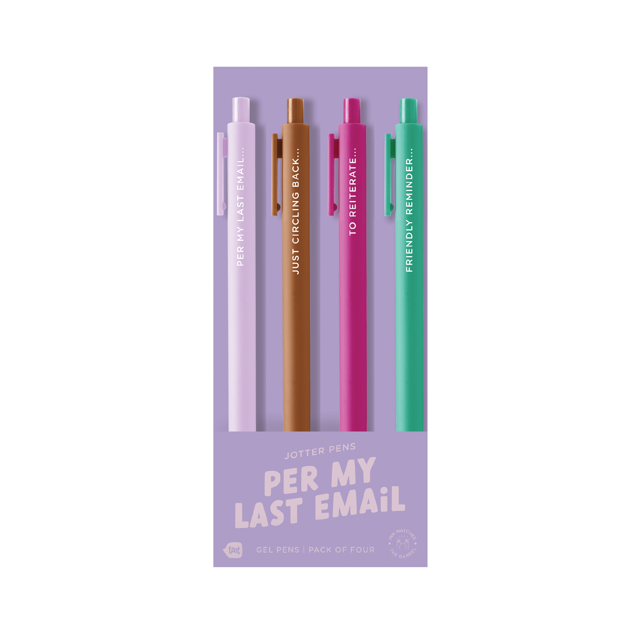 Jotter Sets | Per My Last Email