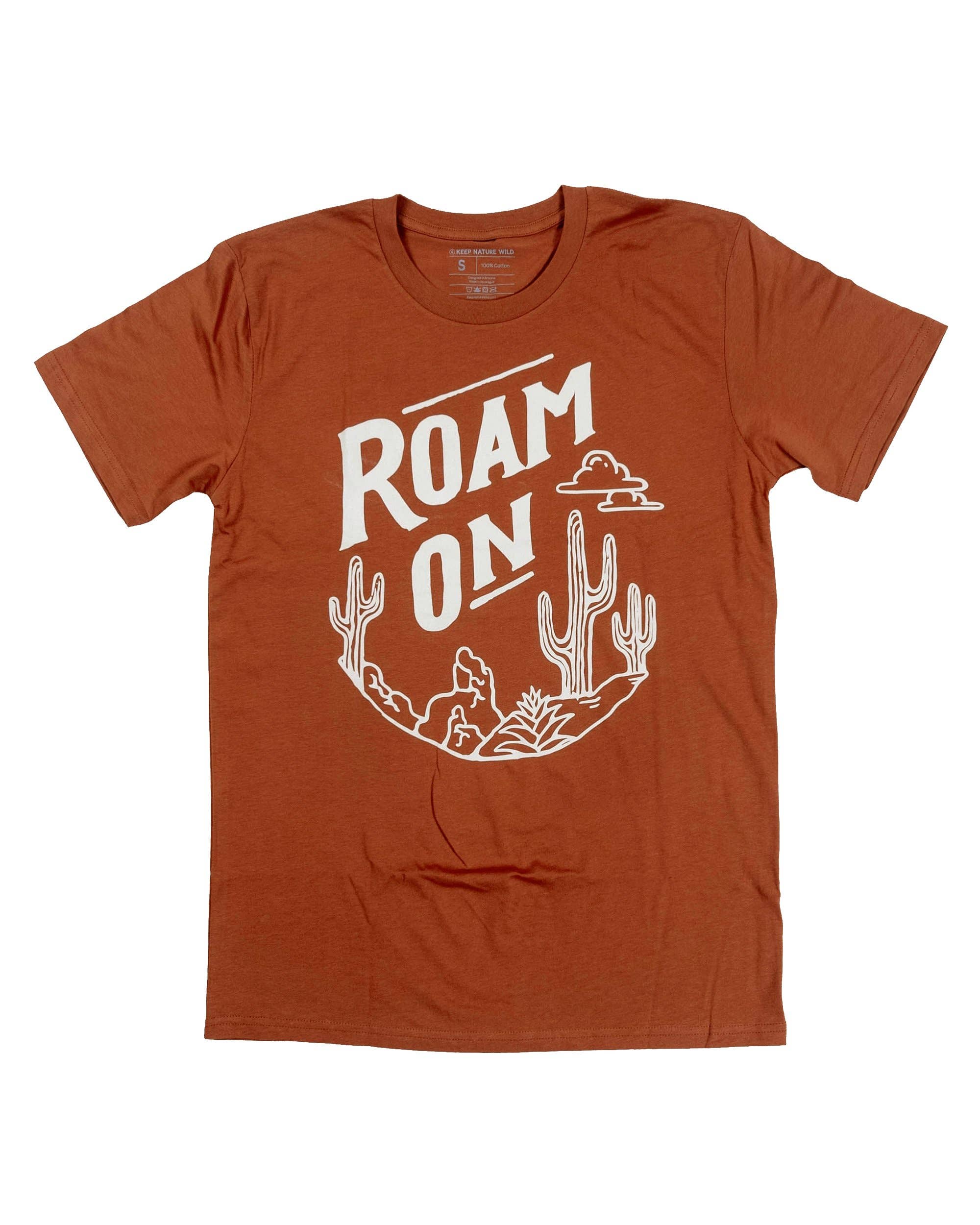 Roam On Unisex Tee | Copper