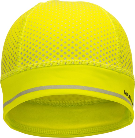 HyperNight Ponytail Beanie | Hi-Viz Yellow