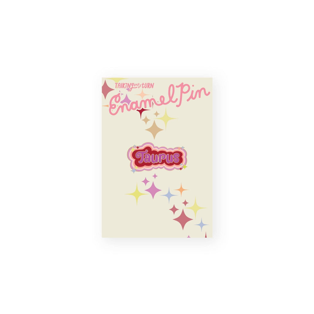 Zodiac Enamel Pin | Taurus