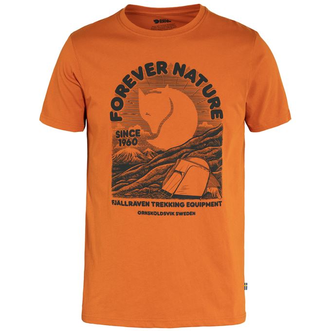 Men's Equipment Tee | Sunset Orange