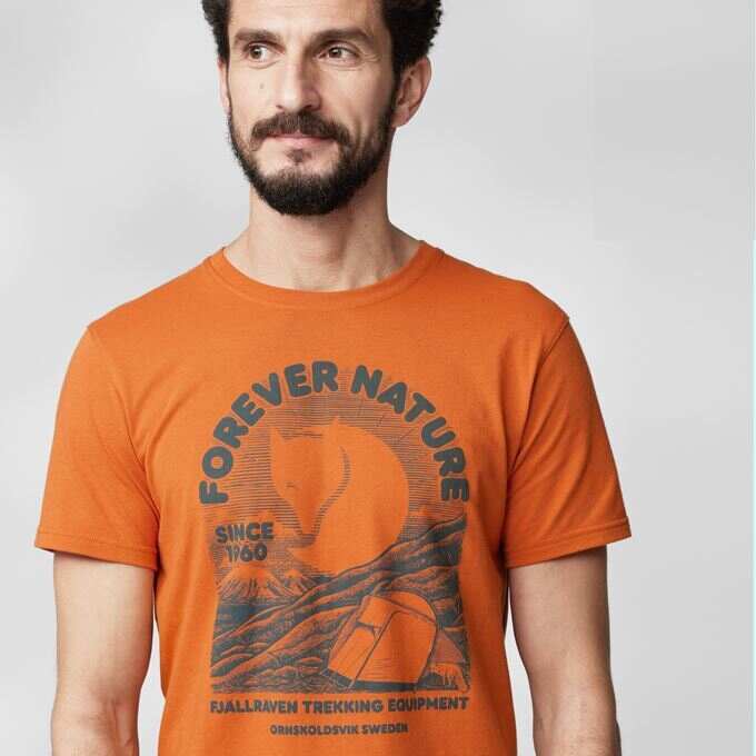 Men's Equipment Tee | Sunset Orange
