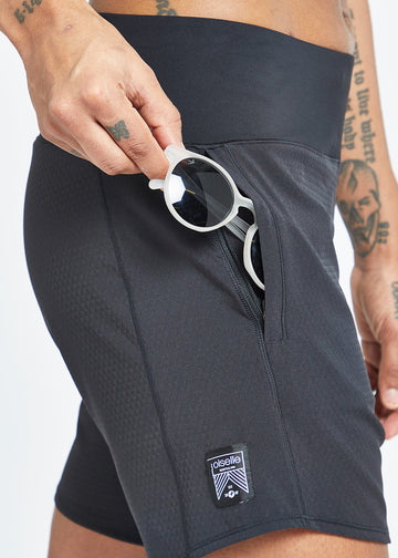 Women's Longer Roga Shorts | Black